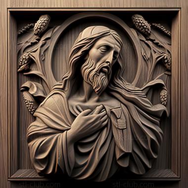 3D model st jesus (STL)